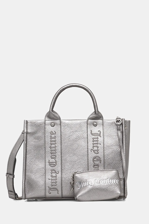 Juicy Couture torebka Iris Embroidery kolor srebrny BIJIR8946WVP - zdjęcie produktu nr 1