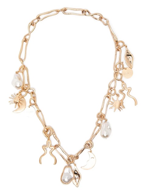 Cult Gaia charm-chain necklace - Gold - zdjęcie produktu nr 1