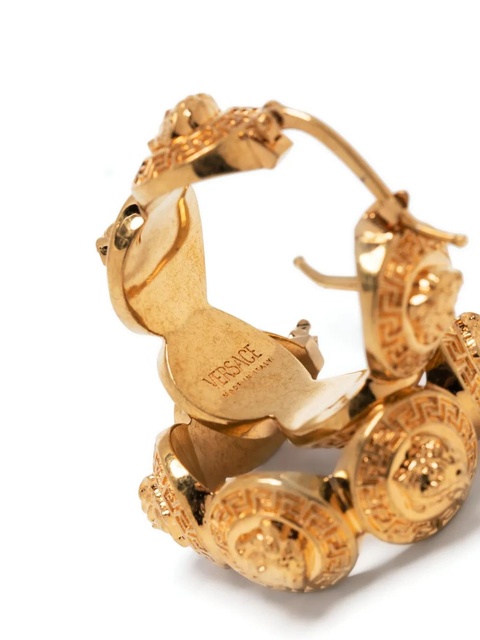 Versace Tribute Medusa hoop earrings - Gold - zdjęcie produktu nr 2
