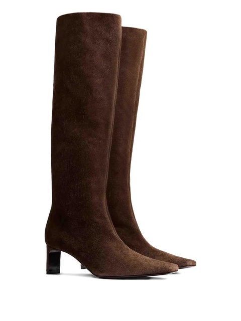 KHAITE Ona high boots - Brown - zdjęcie produktu nr 2