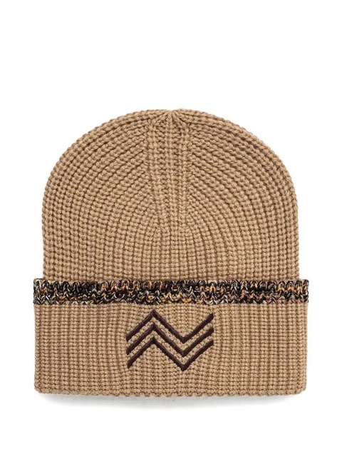 Missoni ribbed wool beanie - Neutrals - zdjęcie produktu nr 1
