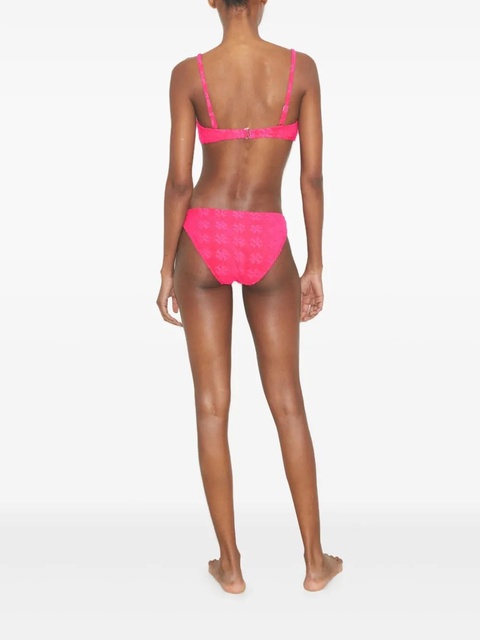 Tory Burch terry-cloth bikini bottoms - Pink - zdjęcie produktu nr 2
