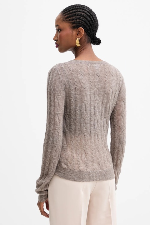 Guess sweter IZABELLA damski kolor brązowy lekki W5YR00 Z3HQ0 - zdjęcie produktu nr 2