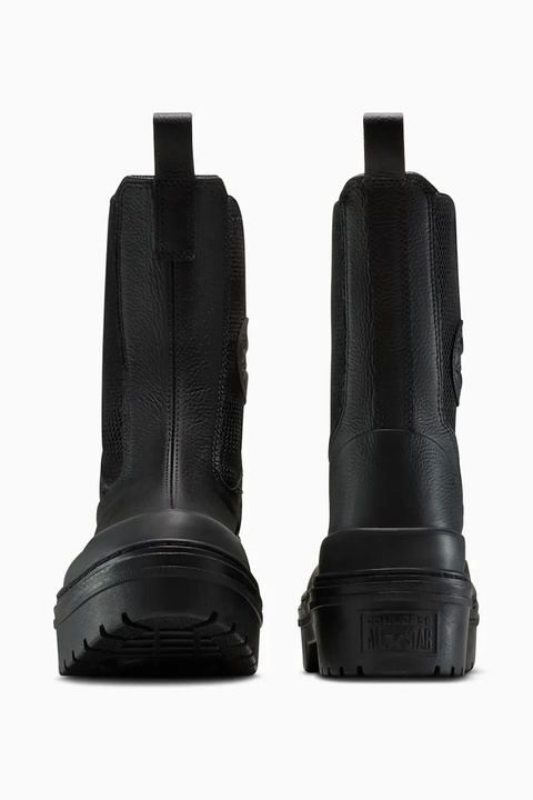 Converse sztyblety skórzane Chuck Taylor All Star Lugged Heel Nu kolor czarny na platformie A12985C - zdjęcie produktu nr 2