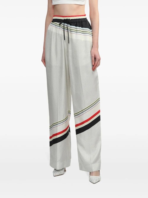 3.1 Phillip Lim Liberty wide-leg silk trousers - Neutrals - zdjęcie produktu nr 1