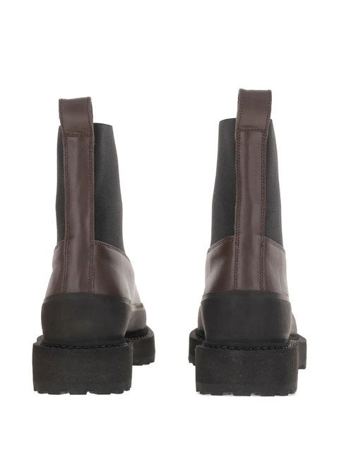 Le Monde Beryl round-toe chunky-sole chelsea boots - Brown - zdjęcie produktu nr 1