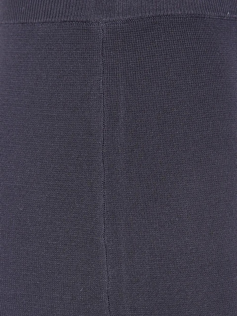 ENTIRE STUDIOS ribbed-knit midi skirt - Black - zdjęcie produktu nr 2