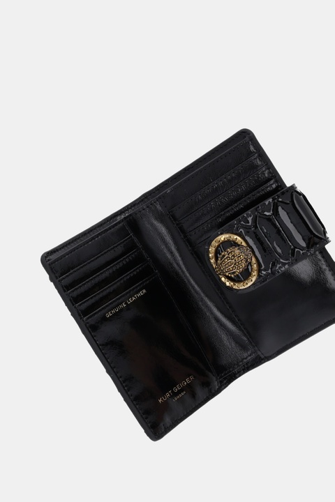 Kurt Geiger London portfel skórzany CHELSEA damski kolor czarny 3596400719 - zdjęcie produktu nr 2