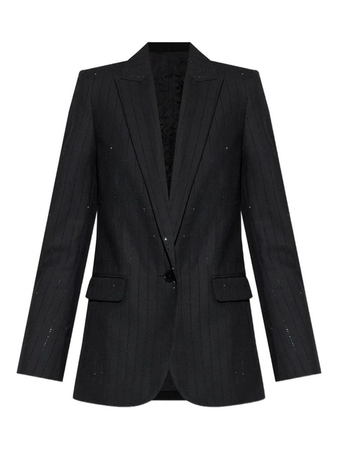 Zadig&Voltaire Valse pinstripe blazer - Black - zdjęcie produktu nr 1