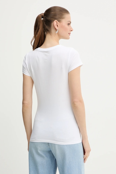 Armani Exchange t-shirt damski kolor biały XW001347 AF17173 - zdjęcie produktu nr 1