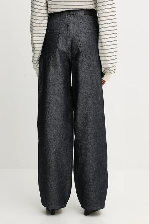 Rotate jeansy damskie kolor granatowy 115193D03 - zdjęcie produktu nr 1