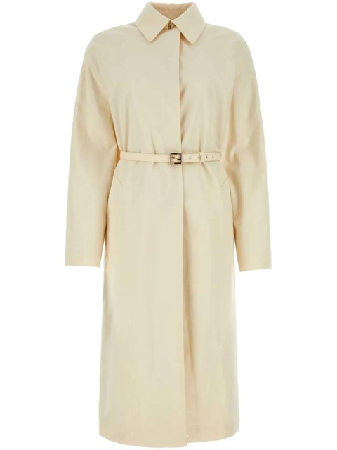 FENDI belted trench coat - Neutrals - zdjęcie produktu nr 1