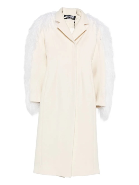 Jacquemus Le Manteau coat - Neutrals - zdjęcie produktu nr 1