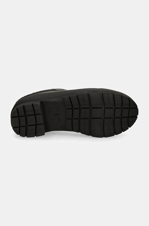 Barbour klapki Quinn damskie kolor czarny LHF0001BK31 - zdjęcie produktu nr 2