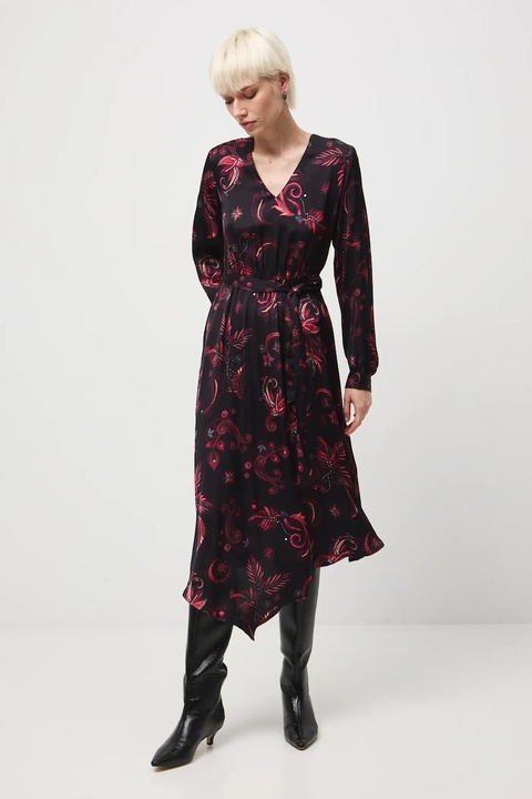 Medicine sukienka kolor multicolor midi rozkloszowana - zdjęcie produktu nr 1