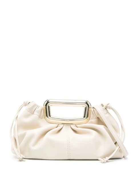 Maje metallic-handle clutch bag - Neutrals - zdjęcie produktu nr 1