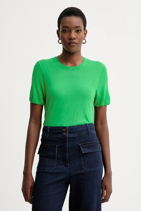 Calvin Klein t-shirt damski kolor zielony LV044A307G - zdjęcie produktu nr 1
