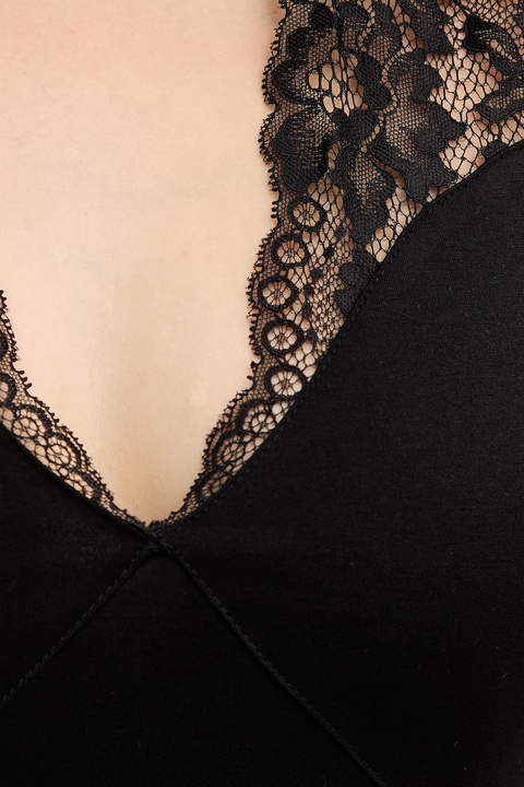 Morgan body damska kolor czarny gładka TARSILA - zdjęcie produktu nr 1