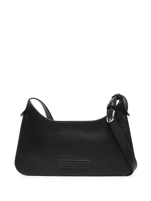 Acne Studios appliqué-logo crossbody bag - Black - zdjęcie produktu nr 1