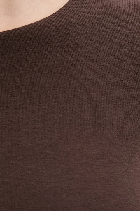 Abercrombie & Fitch longsleeve kolor brązowy KI139-5973-480 - zdjęcie produktu nr 2