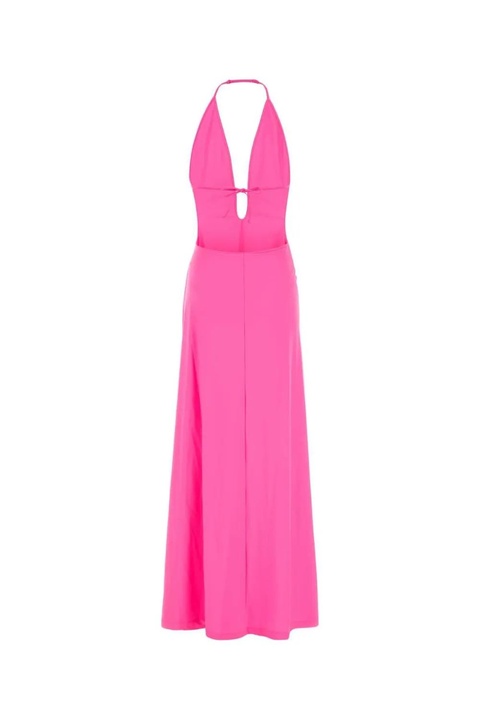 Balenciaga halterneck split maxi dress - Pink - zdjęcie produktu nr 2