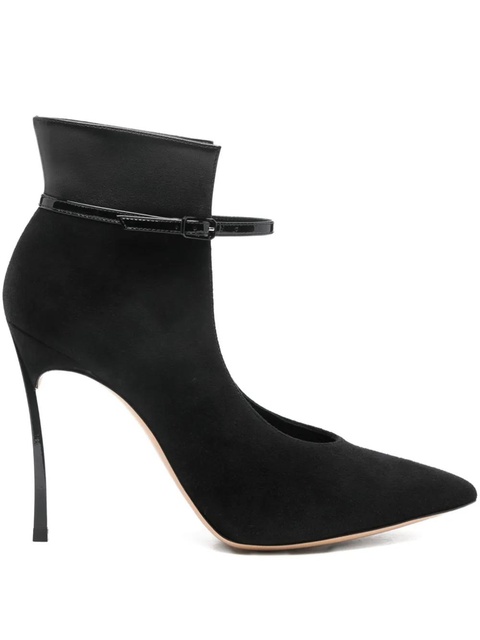 Casadei 100mm pointed-toe pumps - Black - zdjęcie produktu nr 1