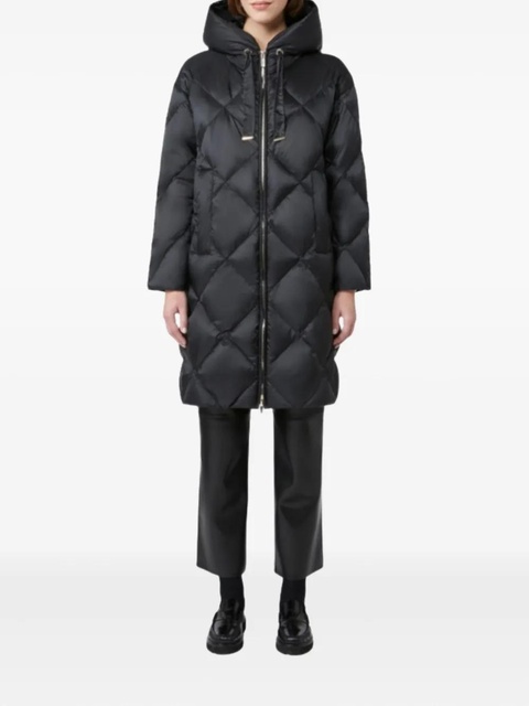 Max Mara quilted hooded coat - Black - zdjęcie produktu nr 2