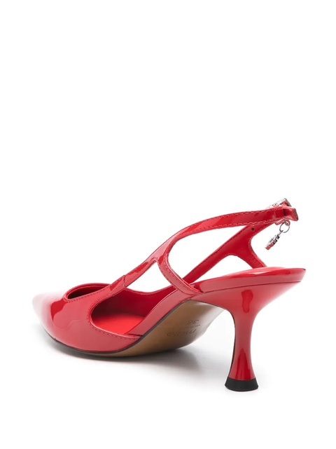 Maje 70mm patent- leather slingback pumps - Red - zdjęcie produktu nr 2