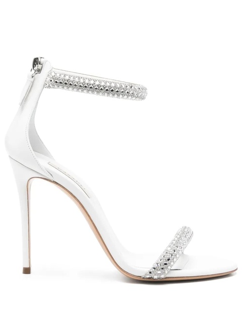 Casadei 100mm Julia sandals - White - zdjęcie produktu nr 1