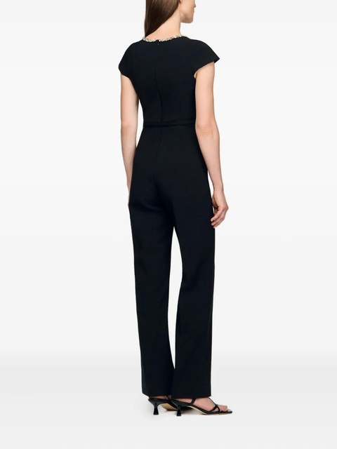 SANDRO embellished jumpsuit - Black - zdjęcie produktu nr 2