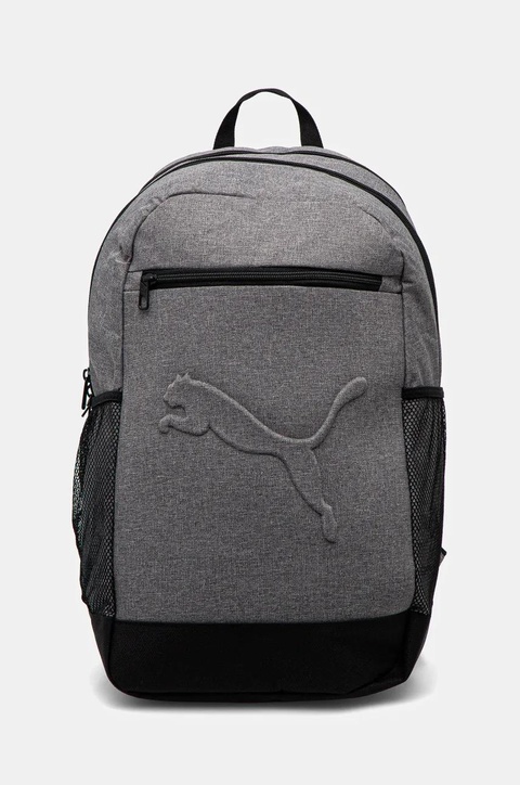 Puma plecak kolor szary duży gładki 91350 - zdjęcie produktu nr 1