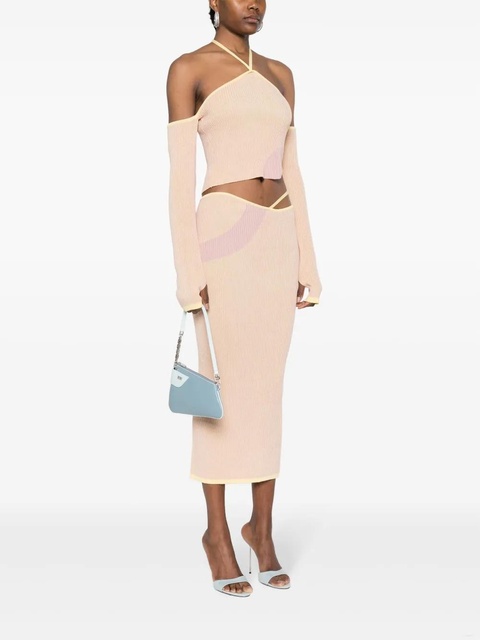 GCDS Comma Notte shoulder bag - Blue - zdjęcie produktu nr 2