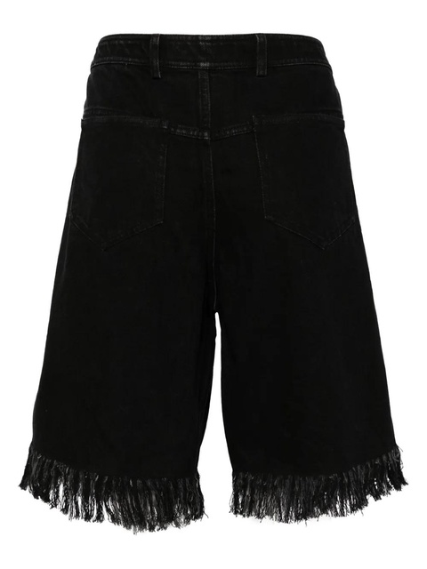Christopher Esber deconstruct denim jort shorts - Black - zdjęcie produktu nr 2