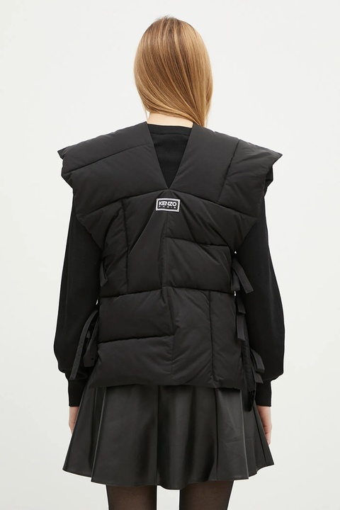 Kenzo bezrękawnik Sleeveless Puffer Jacket damski kolor czarny zimowy FE62OU1269CE.99 - zdjęcie produktu nr 2