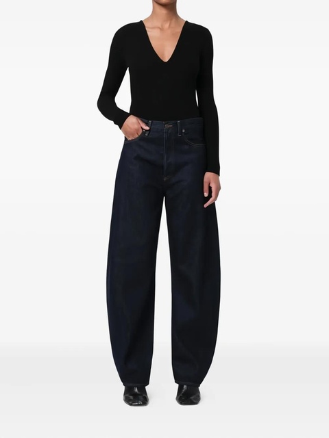 AGOLDE Luna button-fastening jeans - Blue - zdjęcie produktu nr 2