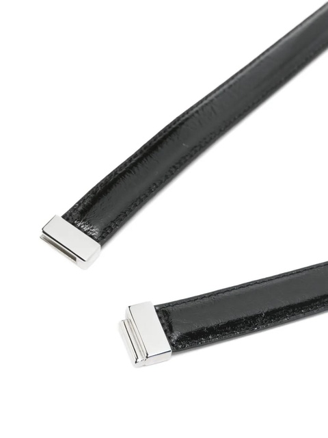 TOTEME leather belt - Black - zdjęcie produktu nr 2