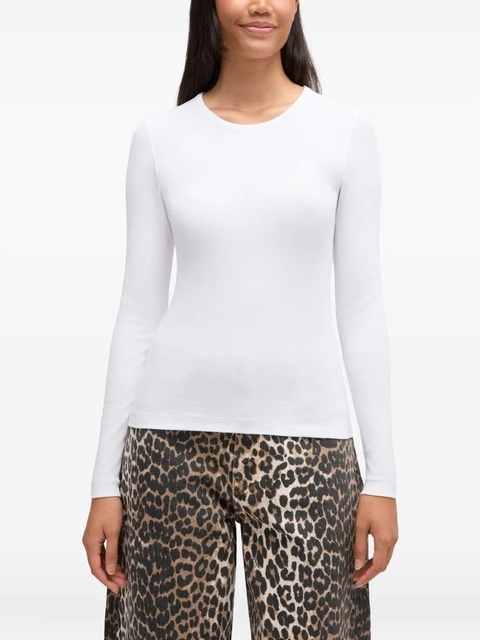 GANNI long-sleeve T-shirt - White - zdjęcie produktu nr 2