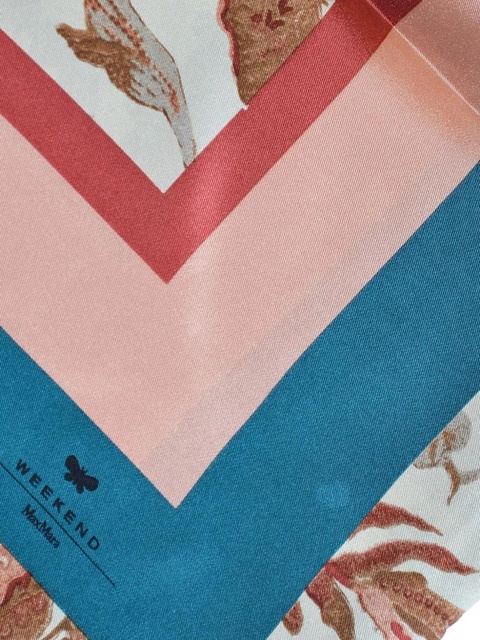 Weekend Max Mara floral-patterned silk scarf - Multicolour - zdjęcie produktu nr 1