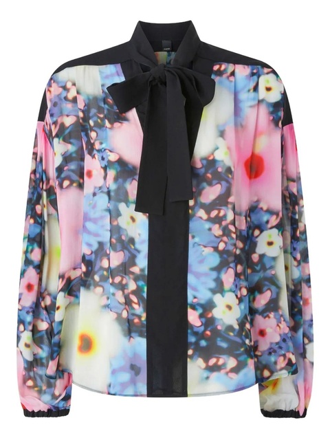 PINKO floral-print blouse - Black - zdjęcie produktu nr 2