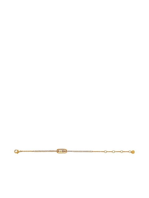 FENDI O'Lock-motif crystal bracelet - Gold - zdjęcie produktu nr 1