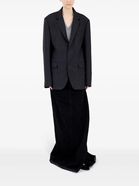 Maison Margiela single-breasted blazer - Black - zdjęcie produktu nr 2