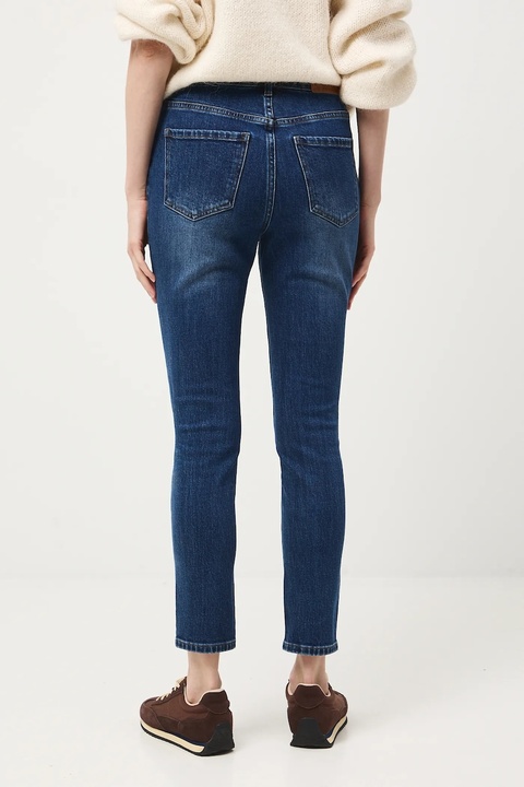 Medicine jeansy damskie kolor granatowy - zdjęcie produktu nr 1