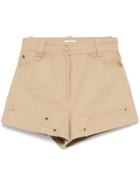 SANDRO high-waist shorts - Neutrals - zdjęcie produktu nr 1