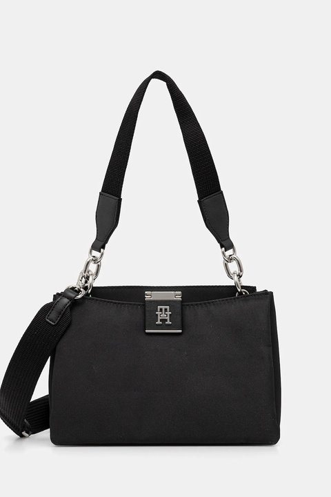 Tommy Hilfiger torebka kolor czarny AW0AW18200 - zdjęcie produktu nr 1