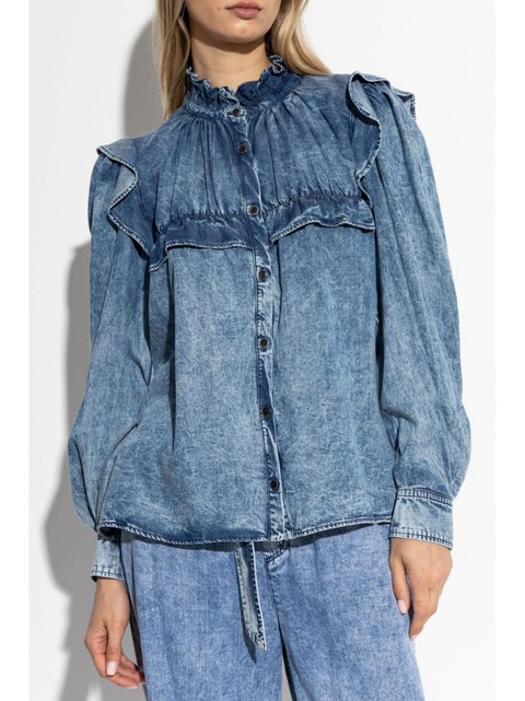 MARANT ÉTOILE Idety shirt - Blue - zdjęcie produktu nr 2