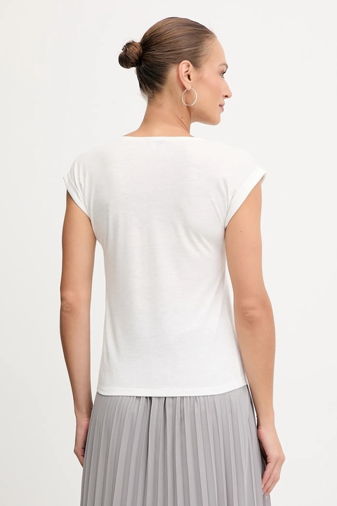 Morgan t-shirt damski kolor biały DAYA - zdjęcie produktu nr 2