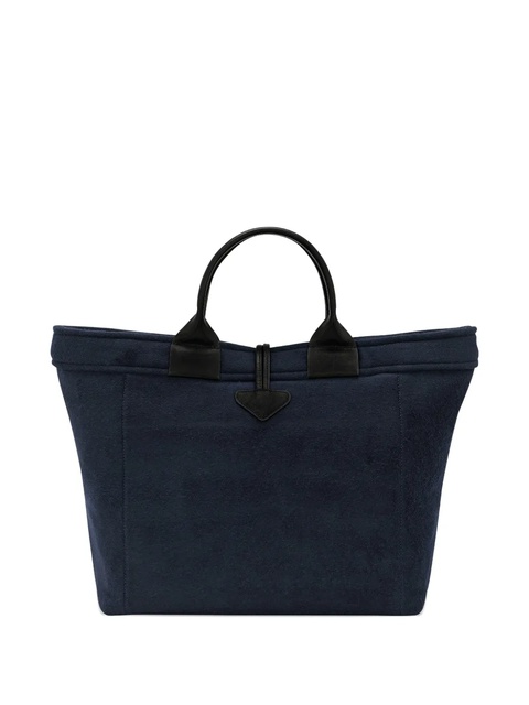 Longchamp Le Roseau L Tote bag - Blue - zdjęcie produktu nr 2