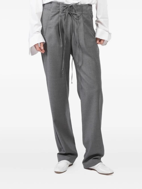 Aya Muse wool trousers - Grey - zdjęcie produktu nr 1
