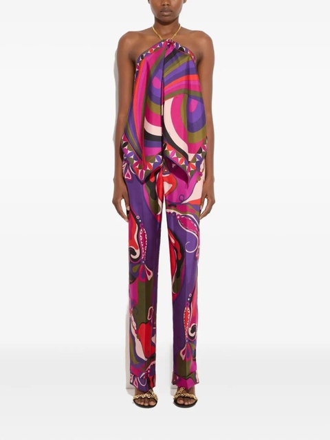 PUCCI Iride print chain top - Purple - zdjęcie produktu nr 1