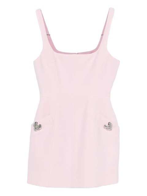 Blumarine square-neck mini dress - Pink - zdjęcie produktu nr 1